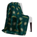 oakland athletics diehard fans green blanket top rated