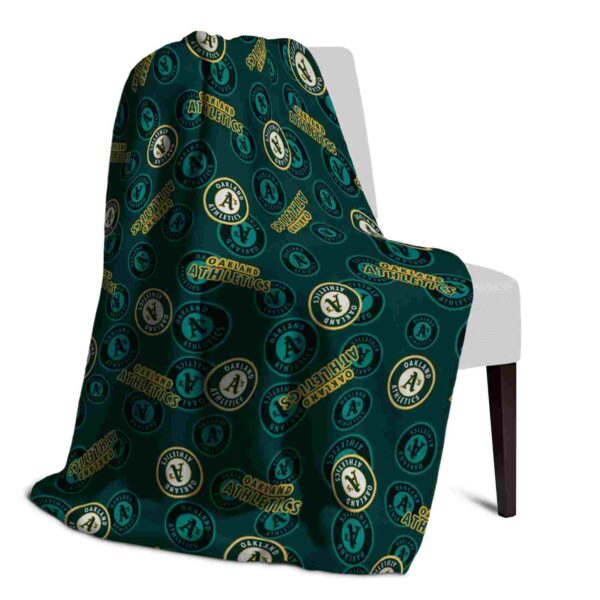 oakland athletics diehard fans green blanket top rated