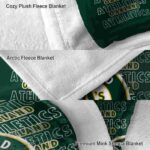 oakland athletics fan pride green blanket premium grade