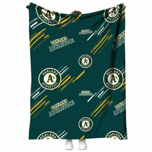 oakland athletics fan spirit green blanket best selling