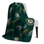 oakland athletics fan spirit green blanket top rated