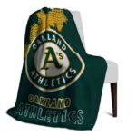 oakland athletics grunge texture green blanket top rated