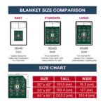 oakland athletics striped pattern green blanket best selling