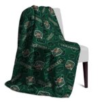ohio bobcats diehard fans green blanket top rated