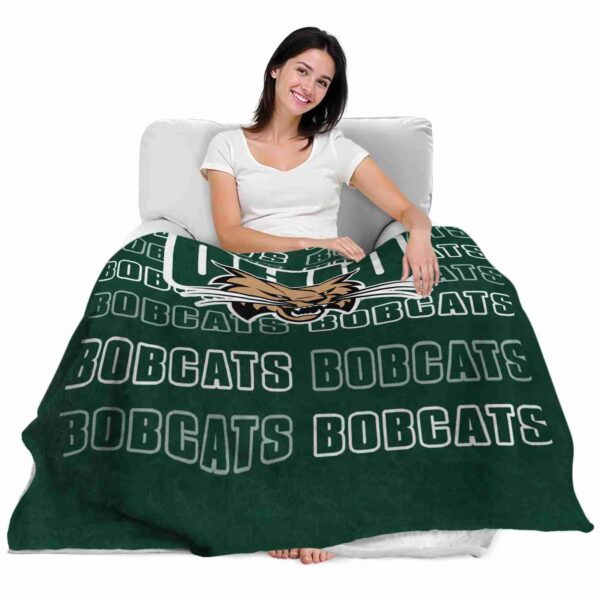 ohio bobcats fan pride green blanket latest model