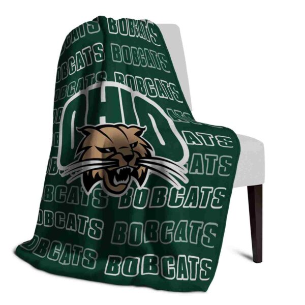 ohio bobcats fan pride green blanket top rated