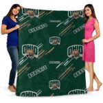 ohio bobcats fan spirit green blanket best selling