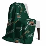 ohio bobcats fan spirit green blanket best selling