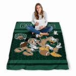 ohio bobcats three musketeers green blanket best selling