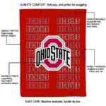 ohio state buckeyes fan pride scarlet blanket best selling