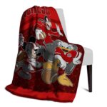 ohio state buckeyes three musketeers scarlet blanket top rated