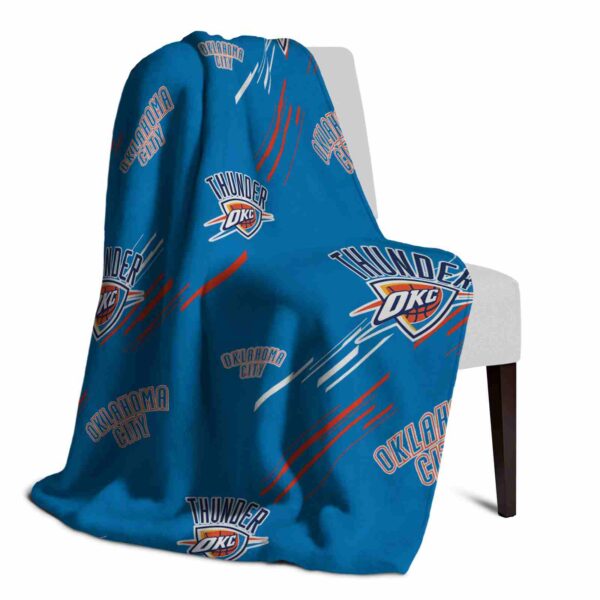 oklahoma city thunder fan spirit blue blanket top rated