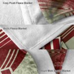 oklahoma sooners diagonal stripes crimson blanket best selling