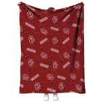 oklahoma sooners diehard fans crimson blanket best selling