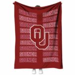 oklahoma sooners fan pride crimson blanket best selling