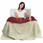 oklahoma sooners gradient dots crimson blanket best selling