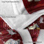 oklahoma sooners three musketeers crimson blanket best selling