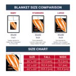 oklahoma state cowboys brushstrokes orange white blanket trendy