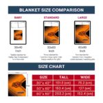 oklahoma state cowboys diagonal stripes orange blanket trendy