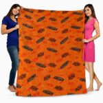 oklahoma state cowboys diehard fans orange blanket fashion forward