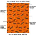 oklahoma state cowboys diehard fans orange blanket new arrival