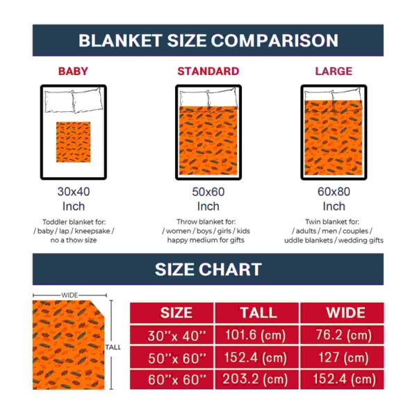 oklahoma state cowboys diehard fans orange blanket trendy