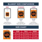 oklahoma state cowboys splatter effect orange blanket best selling