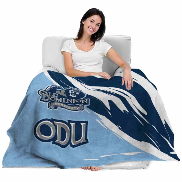 old dominion monarchs brushstrokes blue white blanket latest model