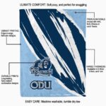old dominion monarchs brushstrokes blue white blanket new arrival