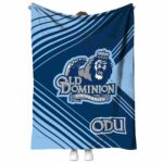 old dominion monarchs diagonal stripes blue blanket best selling