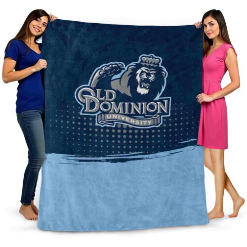 old dominion monarchs gradient dots blue blanket fashion forward