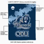 old dominion monarchs grunge texture blue blanket best selling
