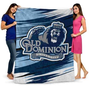 old dominion monarchs paint streaks blue white blanket fashion forward
