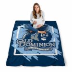 old dominion monarchs splatter effect blue blanket high quality