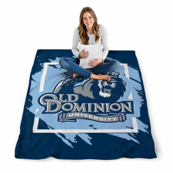 old dominion monarchs splatter effect blue blanket high quality