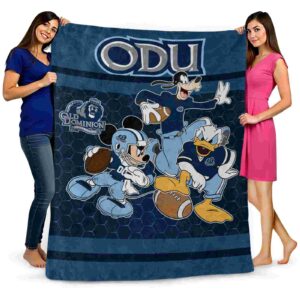 old dominion monarchs three musketeers blue blanket fashion forward