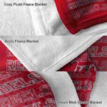 ole miss rebels fan pride red blanket best selling