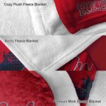 ole miss rebels grunge texture red blanket best selling