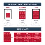 ole miss rebels striped pattern red blanket trendy
