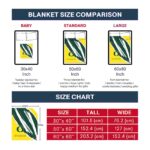 oregon ducks brushstrokes green white blanket best selling