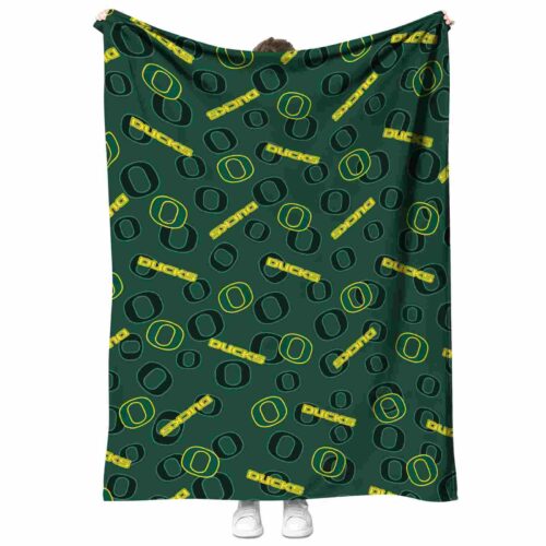 oregon ducks diehard fans green blanket best selling