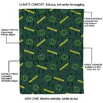oregon ducks diehard fans green blanket best selling