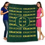 oregon ducks fan pride green blanket best selling