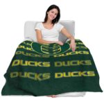 oregon ducks fan pride green blanket best selling