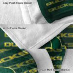 oregon ducks fan pride green blanket best selling