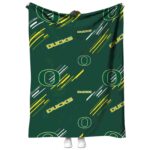 Oregon Ducks Fan Spirit Green Blanket 1 oregon ducks fan spirit green blanket best selling