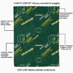 oregon ducks fan spirit green blanket best selling