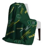 oregon ducks fan spirit green blanket best selling