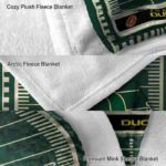 oregon ducks football field green blanket best selling