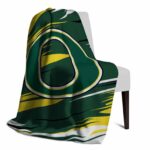 oregon ducks paint streaks green white blanket best selling